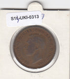 S14-UKI-0313 Verenigd Koninkrijk 1 penny 1939  VF KM# 845