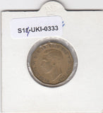 S14-UKI-0333 Verenigd Koninkrijk 3 pence 1944  VF KM# 849