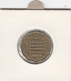 S14-UKI-0340 Verenigd Koninkrijk 3 pence 1953  VF KM# 886