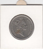 S14-W09-0160 Gibraltar 10 pence 1988 AA VF km23.1