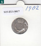 S15-EU1-0017-M01 Luxemburg 1 franc 1982  CQ KM55
