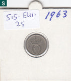 S15-EU1-0025-M01 Norway 10 Ore 1963   CQ  KM-411