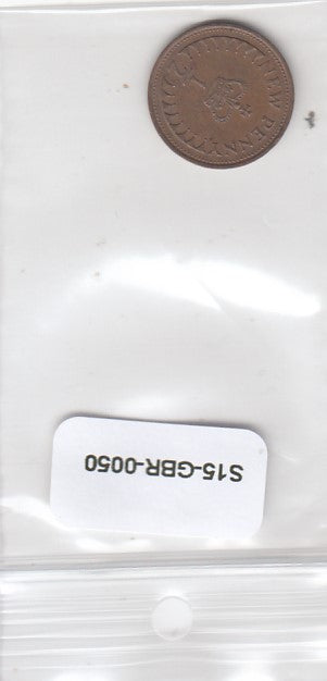 S15-GBR-0050-M02 United Kingdom 1/2 Penny CQ 1971 KM914