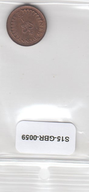 S15-GBR-0059-M03 Verenigd Koninkrijk 1/2 Penny CQ 1980 KM914