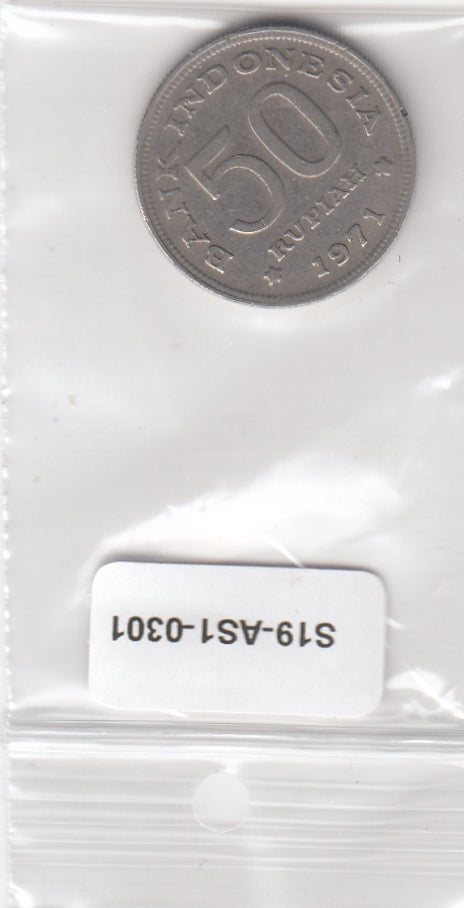S19-AS1-0301 Indonesië 50 Rupiah 1971 KM35 ZFR