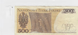 S19-B7V-0102 POLAND 500 ZLOTYCH 1982   P-145 XF