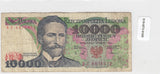 S19-B7V-0105 POLAND 10000 ZLOTYCH 1988   P-151 VF
