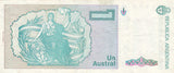 S19-BAN-0001 Argentina Un Austral 1985-1989   P323A