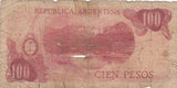 S19-BAN-0005 Argentina Cien Pesos 1977  P302   AJC/ADZ