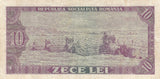 S19-BAN-0038 Romania zece lei 1966  P94 XF