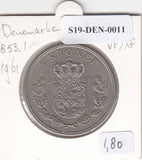 S19-DEN-0011 Denemarken 5 kroner 1961  KM# 853 VF/XF