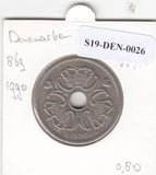 S19-DEN-0026 Denemarken 5 kroner 1990  KM# 869 XF