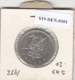 S19-DEN-0101 Denemarken 1 krone 1972  KM# 851 VF