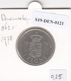 S19-DEN-0121 Denemarken 1 krone 1979  KM# 862 XF