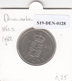 S19-DEN-0128 Denemarken 1 krone 1980  KM# 862 XF