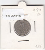 S19-DEN-0140 Denemarken 10 øre 1949 KM# 841 ZFR