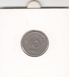 S19-DEN-0146 Denmark 10 ore 1953  KM# 841 VF