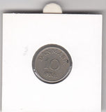 S19-DEN-0148 Denemarken 10 øre 1955 KM# 841 ZK