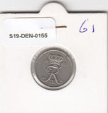 S19-DEN-0155 Denemarken 10 ore 1961 KM# 849 Zeer Fraai