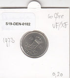 S19-DEN-0182 Denmark 10 ore 1973  KM# 860 VF/XF