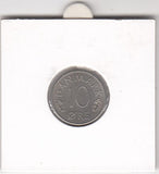 S19-DEN-0184 Denmark 10 ore 1973  KM# 860 VF/XF