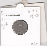 S19-DEN-0187 Denemarken 10 ore 1974 KM# 860 ZV