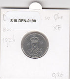 S19-DEN-0190 Denmark 10 ore 1976  KM# 860 VF/XF