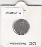 S19-DEN-0192 Denmark 10 ore 1977  KM# 860 VF