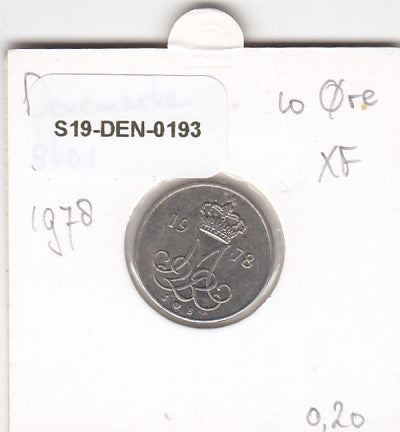 S19-DEN-0193 Denemarken 10 ore 1978 KM# 860 ZFR/PR