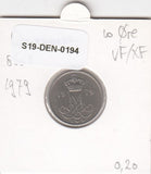 S19-DEN-0194 Denemarken 10 øre 1979 KM# 860 ZFR