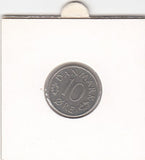 S19-DEN-0197 Denemarken 10 ore 1980 KM# 860 ZFR