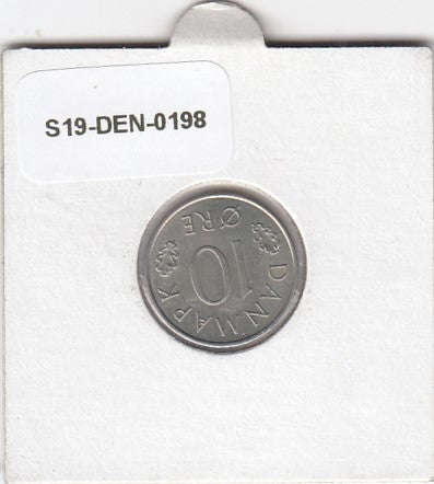 S19-DEN-0199 Denemarken 10 ore 1981 KM# 860 ZFR