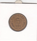 S19-DEN-0259 Denemarken 5 ore 1972  KM# 848 VF/XF