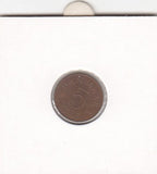 S19-DEN-0275 Denemarken 5 ore 1978  KM# 859 XF