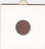 S19-DEN-0279 Denemarken 5 ore 1981  KM# 859 VF/XF