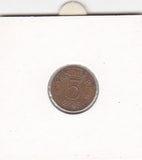 S19-DEN-0280 Denemarken 5 ore 1981  KM# 859 VF