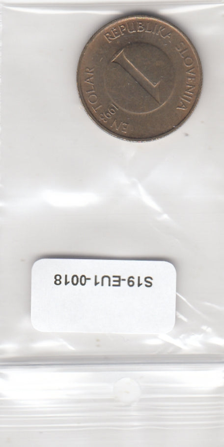 S19-EU1-0018 Slovenia 1 Tolar 1993  KM4 VF