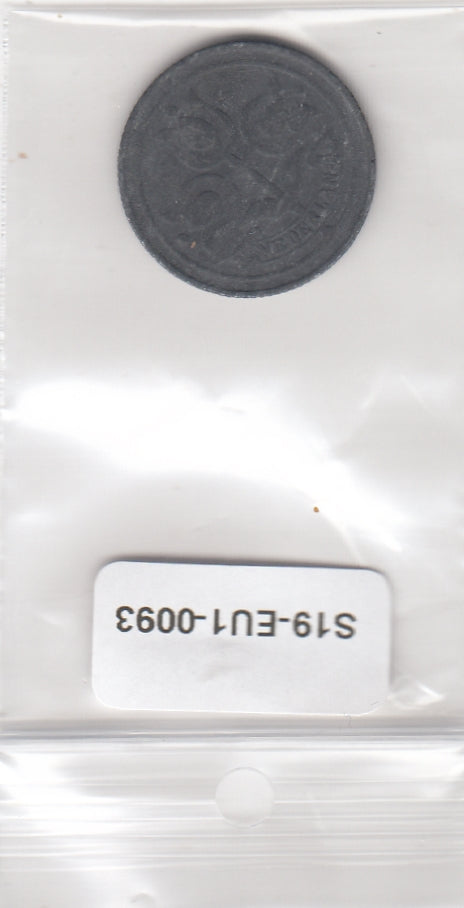 S19-EU1-0093 Netherlands 10 Cents 1942  KM173 FI/VF
