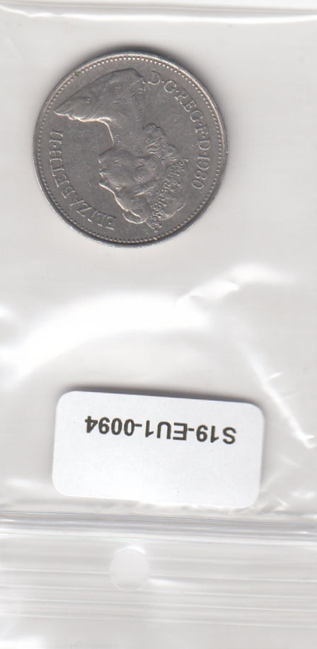 S19-EU1-0094 United Kingdom 5 Pence 1980  KM911 VF