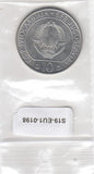 S19-EU1-0198 Yugoslavia 10 Dinara 1983  KM97 UNC With Pathway