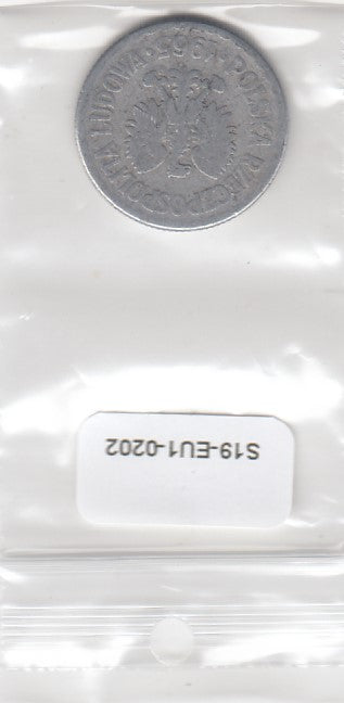 S19-EU1-0202 Poland 1 Zloty 1965   Y49.1 FI