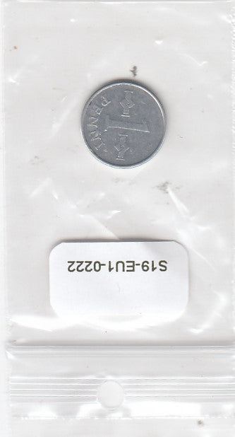 S19-EU1-0222-M08 Finland 1 Penni 1972   Y44a VF