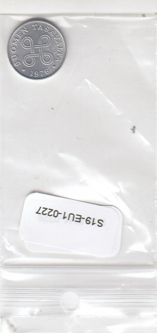 S19-EU1-0227-M06 Finland 1 Penni 1976   Y44a ZG+