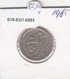 S19-EU1-0293 CZechoslovakia 3 Korun 1965   KM57 VF