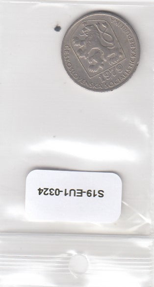S19-EU1-0324 Czechoslovakia 50 haleru 1979   KM89 VF