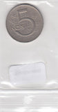 S19-EU1-0332 Czechoslovakia 5 Korun 1978   KM60 VF