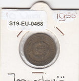 S19-EU1-0458 Yugoslavia 10 Dinar 1955   KM33 VF