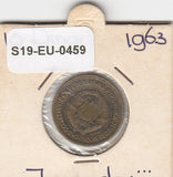 S19-EU1-0459 Yugoslavia 10 Dinar 1963   KM39 VF