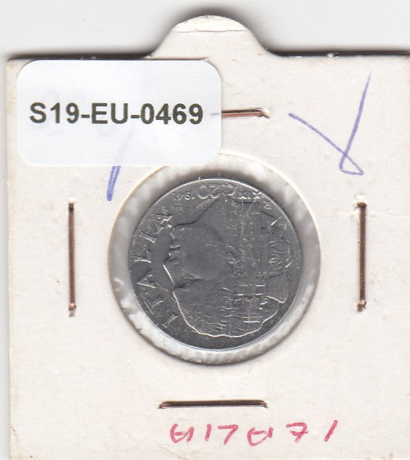 S19-EU1-0469 Italy 20 Centesimi 1941 XiX KM75b VF