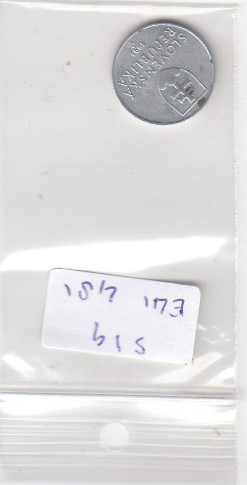 S19-EU1-0481 Slovakia 10 Halierov 1993   KM17 VF